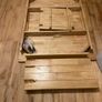 Extendable dining table and four chairs Image 4