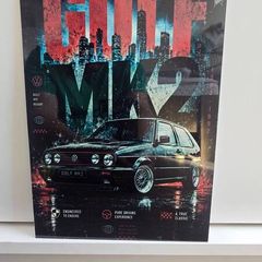 Metal sign