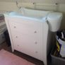 White 3-Piece Nursery Furniture Set Cot Bed, Wardrobe & Changing Chest (Mothercare) Image 7