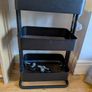IKEA RAASKOG Trolley on Wheels in Black Image 3