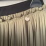 midi skirt Bnwt khaki pleated skirt small Image 8