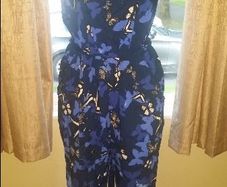 Brand new Redherring Navy Jumpsuit Butterflies pattern size UK10EUR38 Postage included