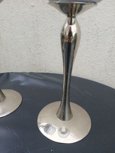 2 Massive Candle Holder