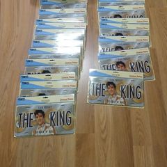 Elvis, Gold Disc License Plate, Free Post