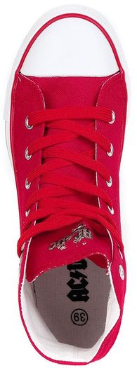 Official AC/DC Hi Top Sneakers in Size 11 (Brand New & Boxed)