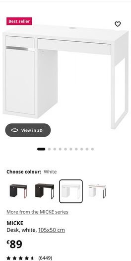 IKEA Desk & Chair