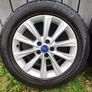 2 x Genuine alloys wheels Ford Kuga II 235/55/17 Image 2