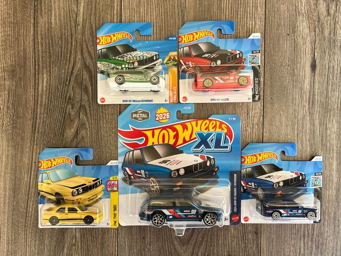 5 X Bmw M3 Hot Wheels