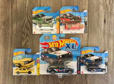 5 X Bmw M3 Hot Wheels