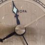 Lovely Small Brass Clock made In German. Image 6