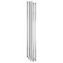 Bath Enclosure 120x140 cm Tempered Glass Transparent Image 9