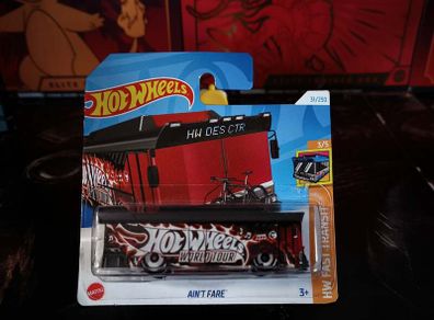 Ain't Fare ! Treasure Hunt ! HW Fast Transit ! Hot Wheels ! Mattel !