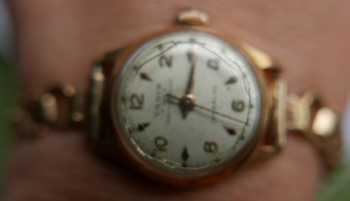 Vintage Tanis 17 Jewel Mechanical Watch - Womens Swiss - Gold Plated Watch (the watch works well and keeps time)