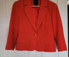 Tailored blazer suit jacket