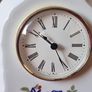 In Box 8.5 Inches Tall Royal Tara Harmony Pattern Large Bone China Clock Made In Galway Ireland Image 4