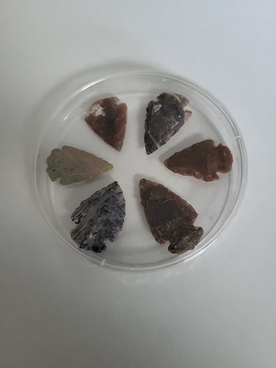 Indian arrow heads