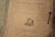 French Antique Architectural Drawing Book 1843