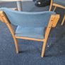 set of 2  waiting meeting chairs Image 4