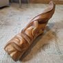Carved wooden iguana Image 4