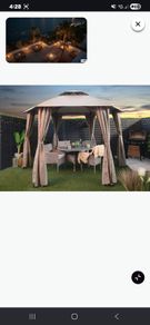 outdoor Lucca 3.6m Round Gazebo