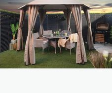 outdoor Lucca 3.6m Round Gazebo