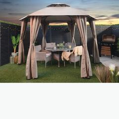 outdoor Lucca 3.6m Round Gazebo
