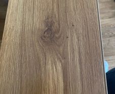 12 mm quality laminate flooring natural oak new in box 9.5 sq metres