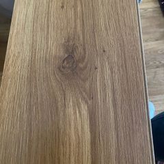 12 mm quality laminate flooring natural oak new in box 9.5 sq metres