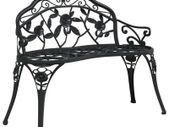 Garden Bench 100 cm Cast Iron