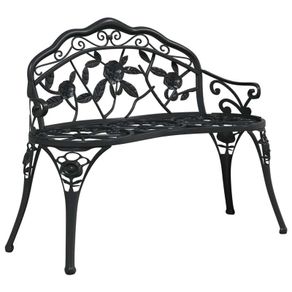 Garden Bench 100 cm Cast Iron