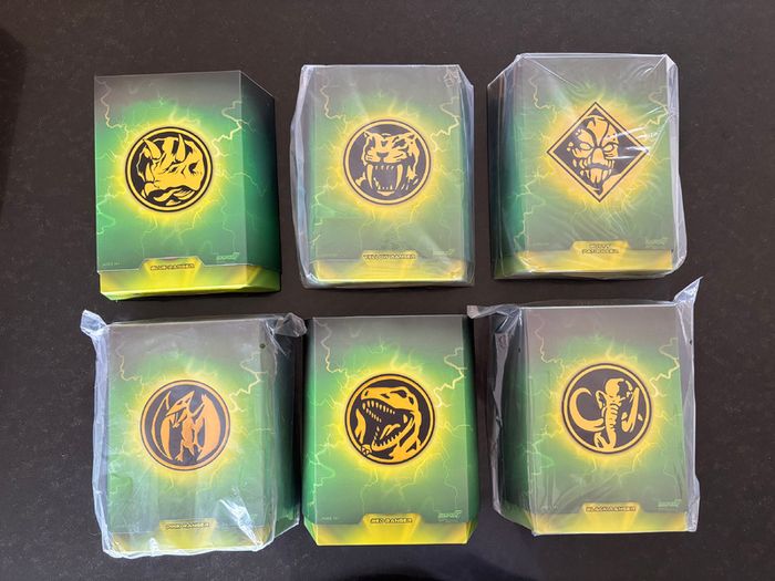 Power Rangers - Super7 Ultimates figures