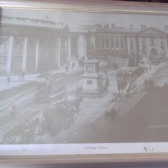 2 vintage photo prints of old dublin