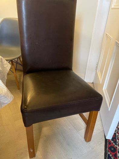 Dining chairs, 6 available