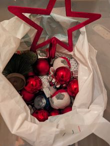 Christmas decorations & Christmas tree
