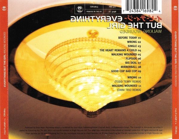 CD - Everything but the girl - Walking Wounded