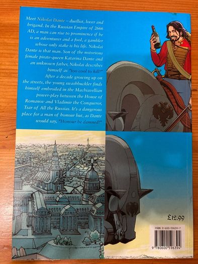 Graphic novel:'2000 AD Nikolai Dante the Romanov Dynasty'