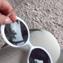 Retro glasses plastic Image 3