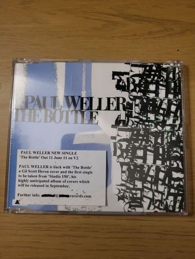 Paul Weller The Bottle Promo CD Single 2004 V2 Records