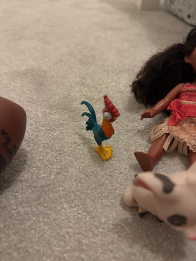 Vaiana  set ( Moana, Maui, Pua, Hei Hei)