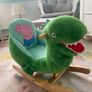 Wooden baby rocking horse (Peppa pig- George/dinosaur) Image 2