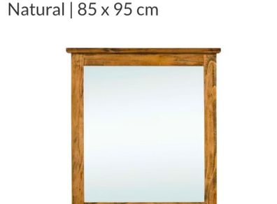 Galveston Dresser Mirror | Natural | 85 x 95 cm