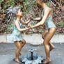 Bronze kids fountain Image 5
