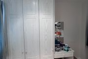 White Wardrobe &amp; Matching Dressing Table / Drawers