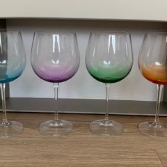 4 Tipperary Coloured Gin / Wine Glasses