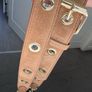 Maje Brown Suede Leather Bag Strap Image 9