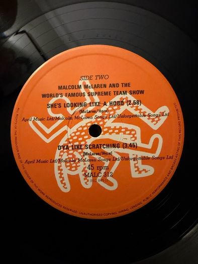Malcolm McLaren Double Dutch 1983 UK 12 inch Townhouse Cut MALC 312