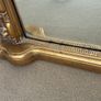 Mirror - Traditional style Overmantle . Antique Gold Image 4
