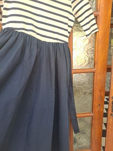 Long Gallery dress with pockets