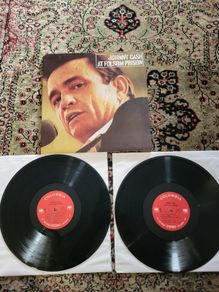 Johnny Cash: at folsom prison x2 LP