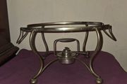 Antique Silver Plated Table Top Food Warmer